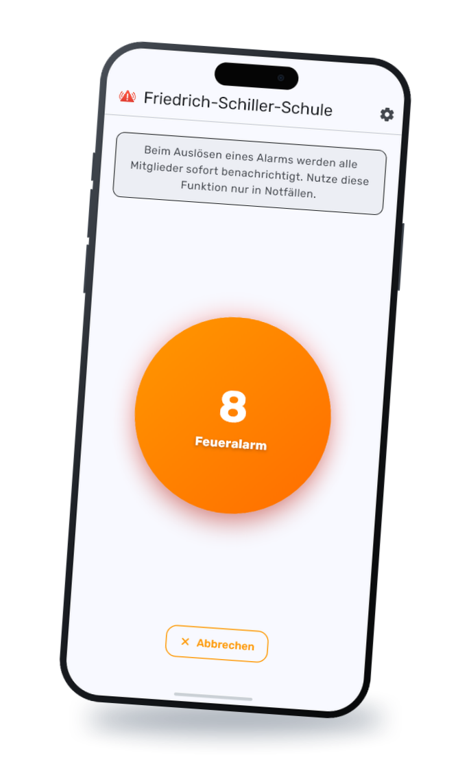 Feueralarm auslösen in der NOKO App